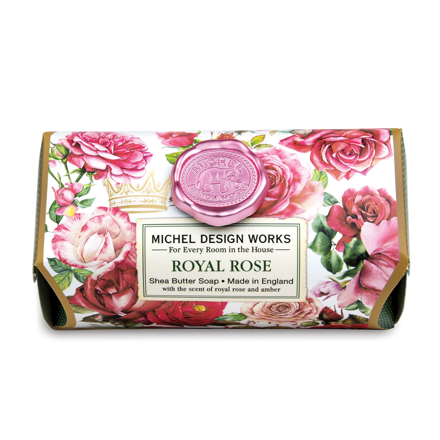 Royal Rose Large Soap Bar 246g Michel Design