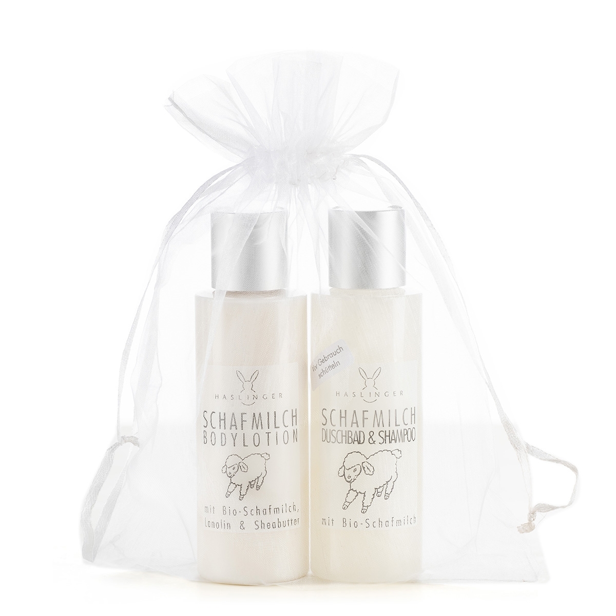 Schafmilch Geschenkset in Organza (100ml)