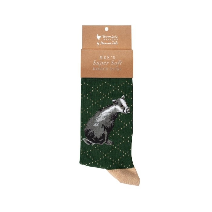 Dachs Herrensocken "The Country Gent" Herrengrösse Wrendale Designs