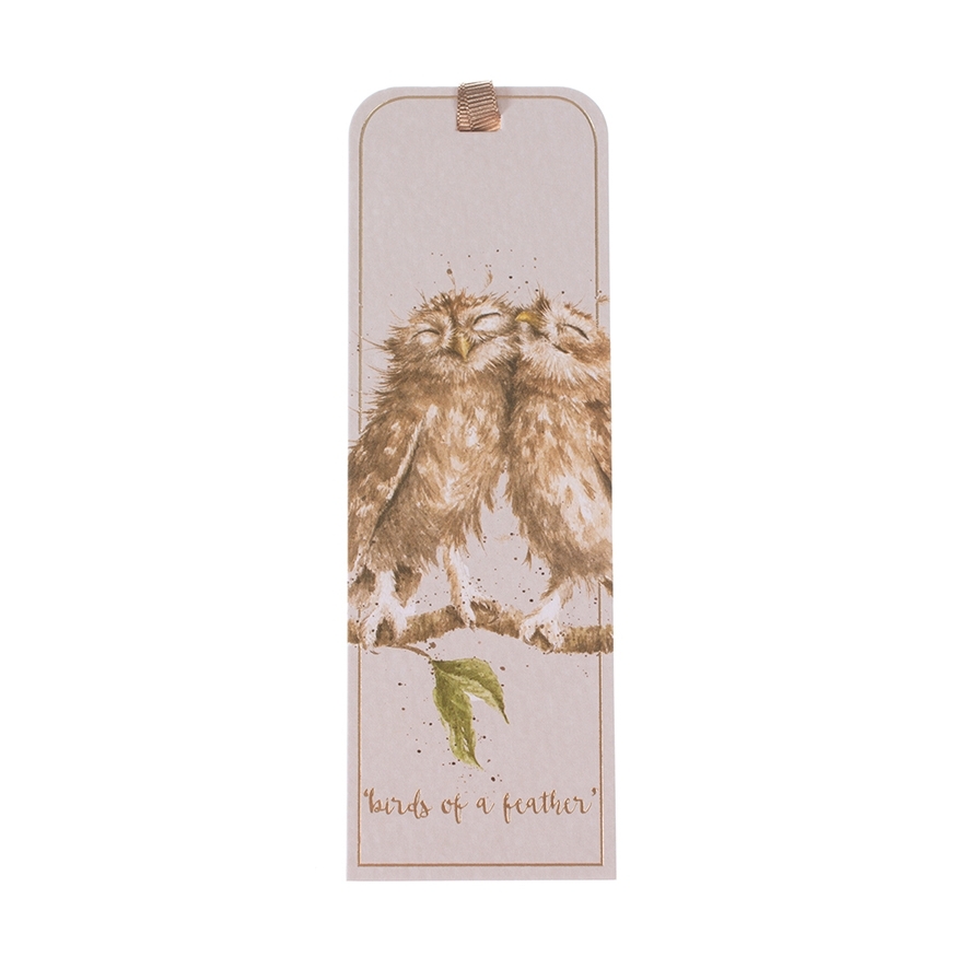 Eulen LESEZEICHEN 50 x 150mm Wrendale Designs