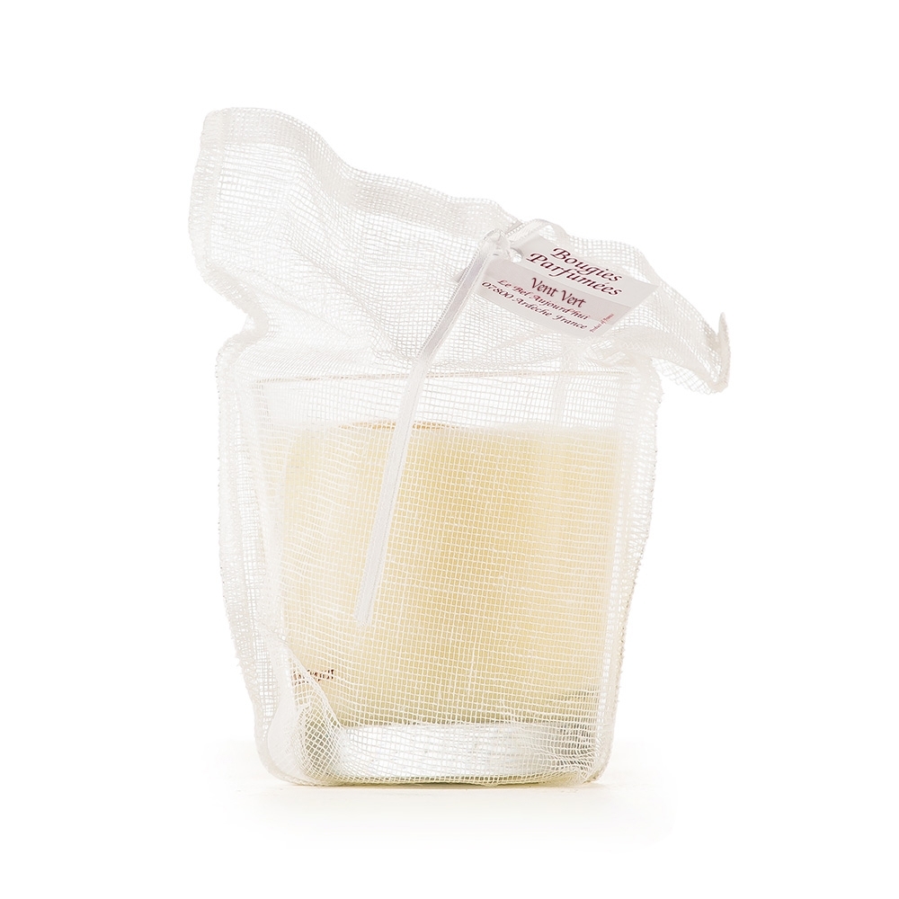 Duftkerze 150 g Verveine Extra Tarlatane weiss