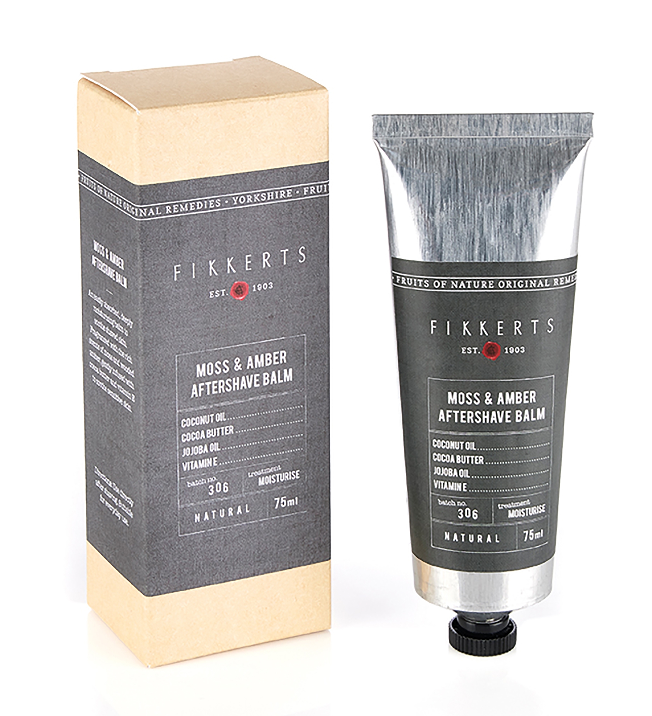 Moss & Amber Aftershave-Balsam 75ml Gentleman's für Männer For Men