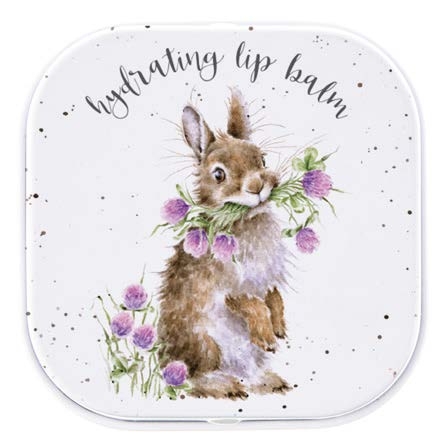 Hase Lippenbalsam "Head Clover Heels" 45mm x 45mm x 15mm Wrendale Designs