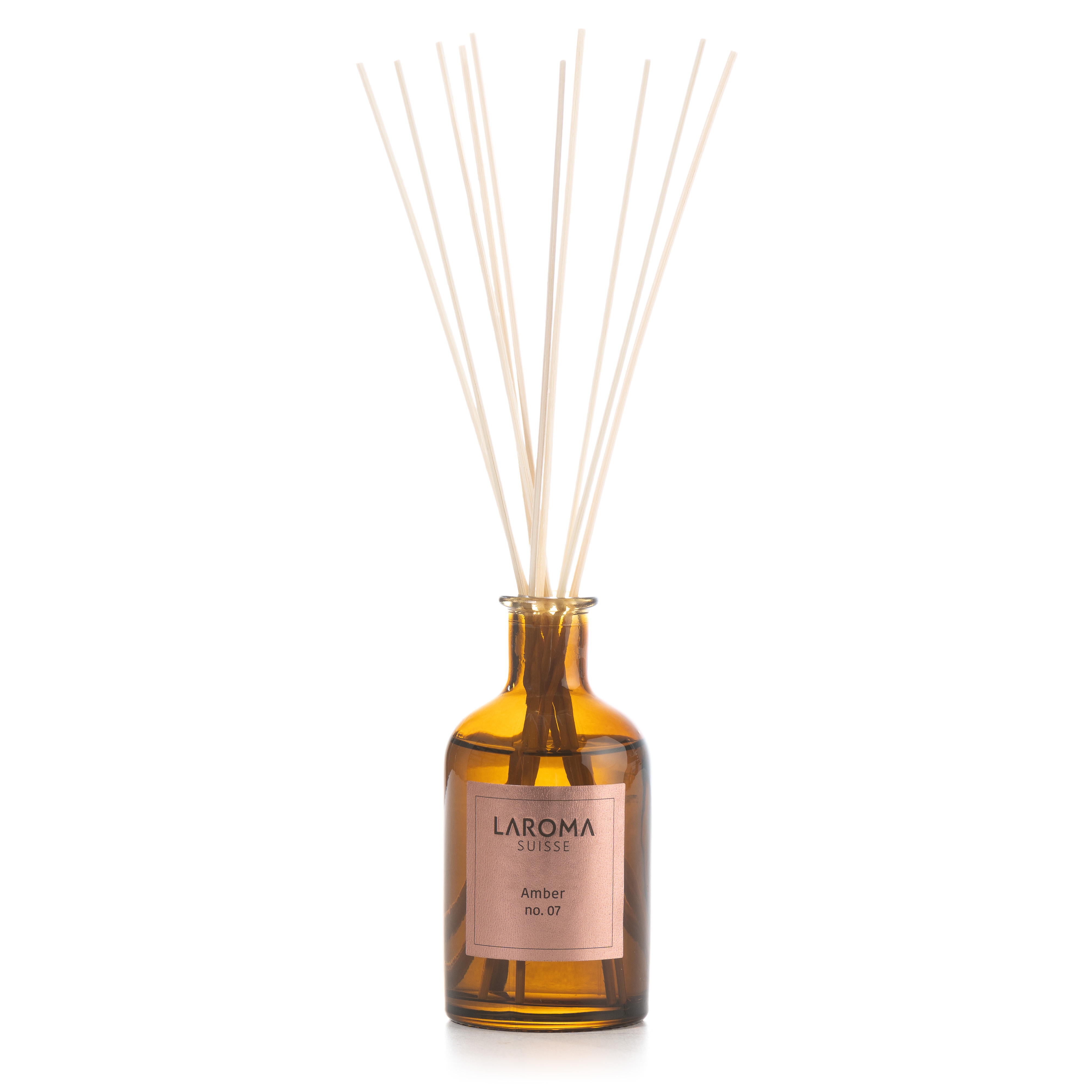 Amber Diffuser Or rosé 100ml Barrique Laroma Suiss