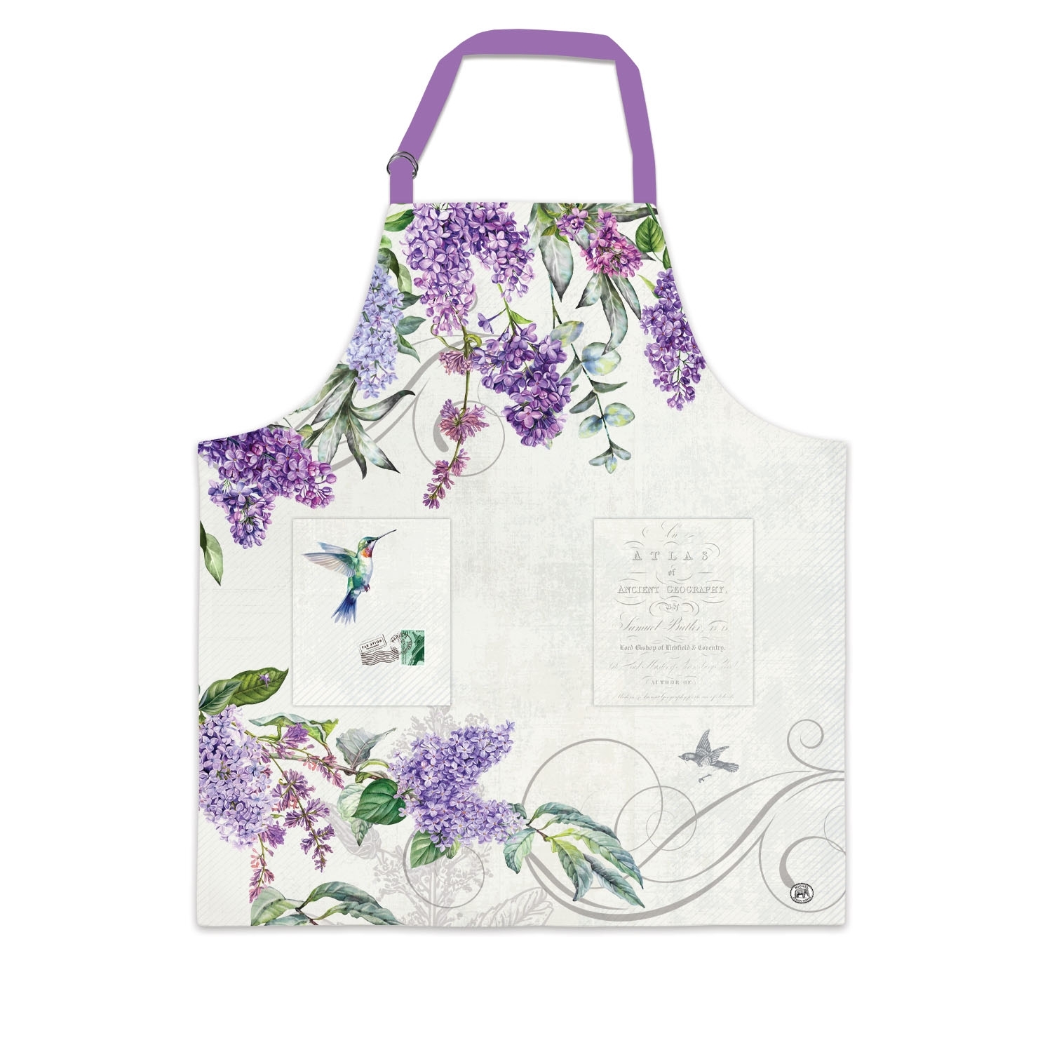 French Lilacs Baumwollschürze Michel Design Works