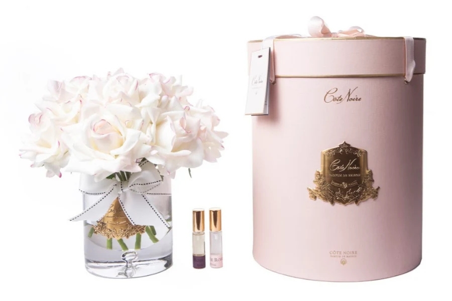 Grand Bouquet Pink Blush - Côte Noire extragrosse edle Geschenkbox