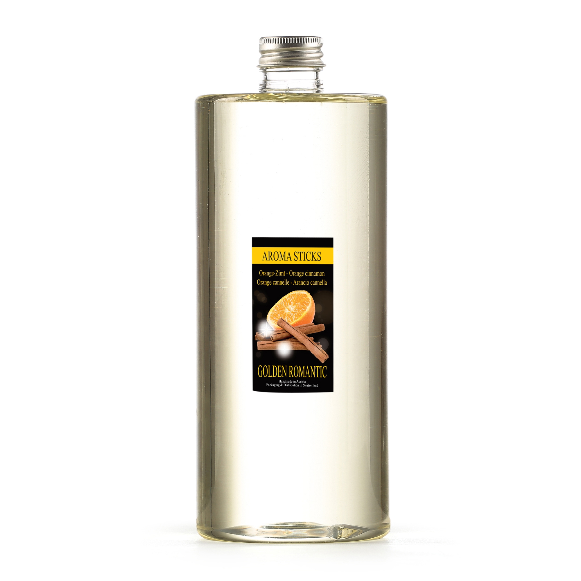 Orange -Zimt 1000 ml (Kunststoff-Flasche)