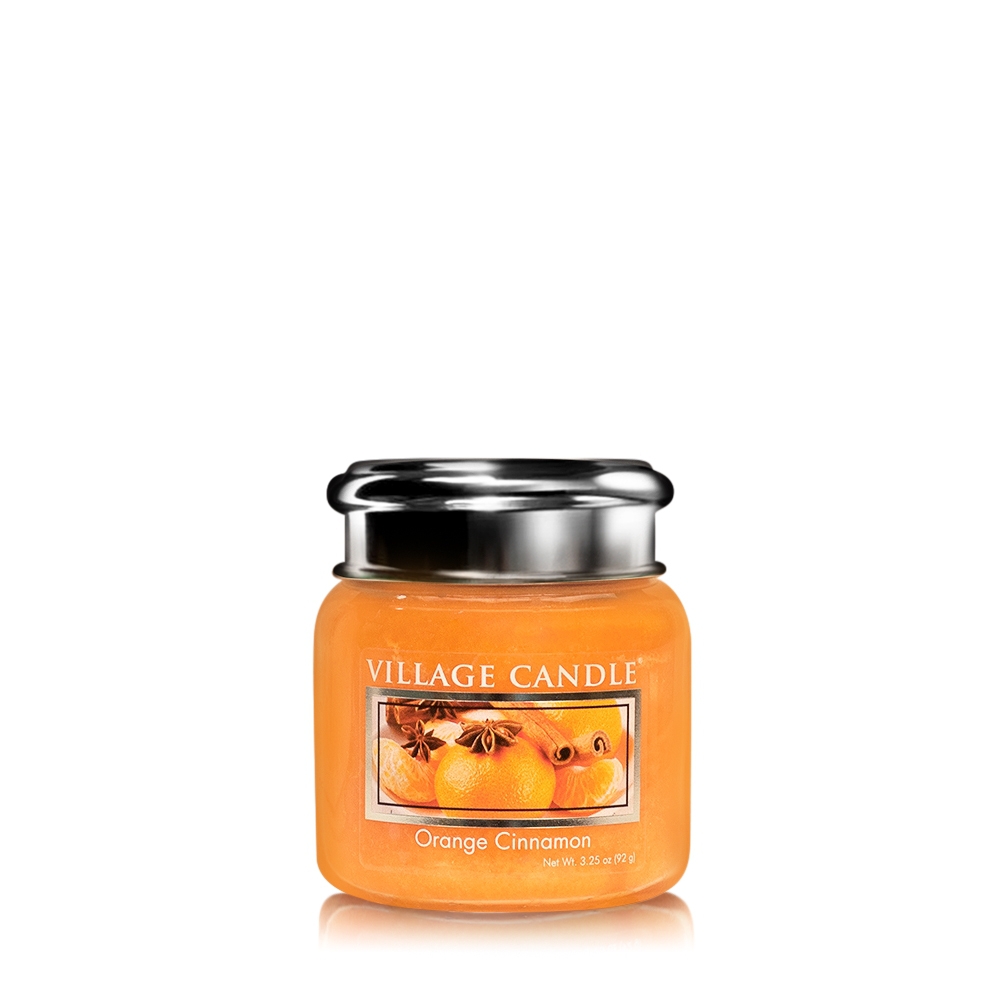 Orange Cinnamon 3.75 oz Glas Village Candle