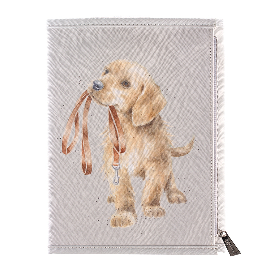 Labrador Notizbuchtasche "A Dog's Life" 165 x 220mm Wrendale Designs
