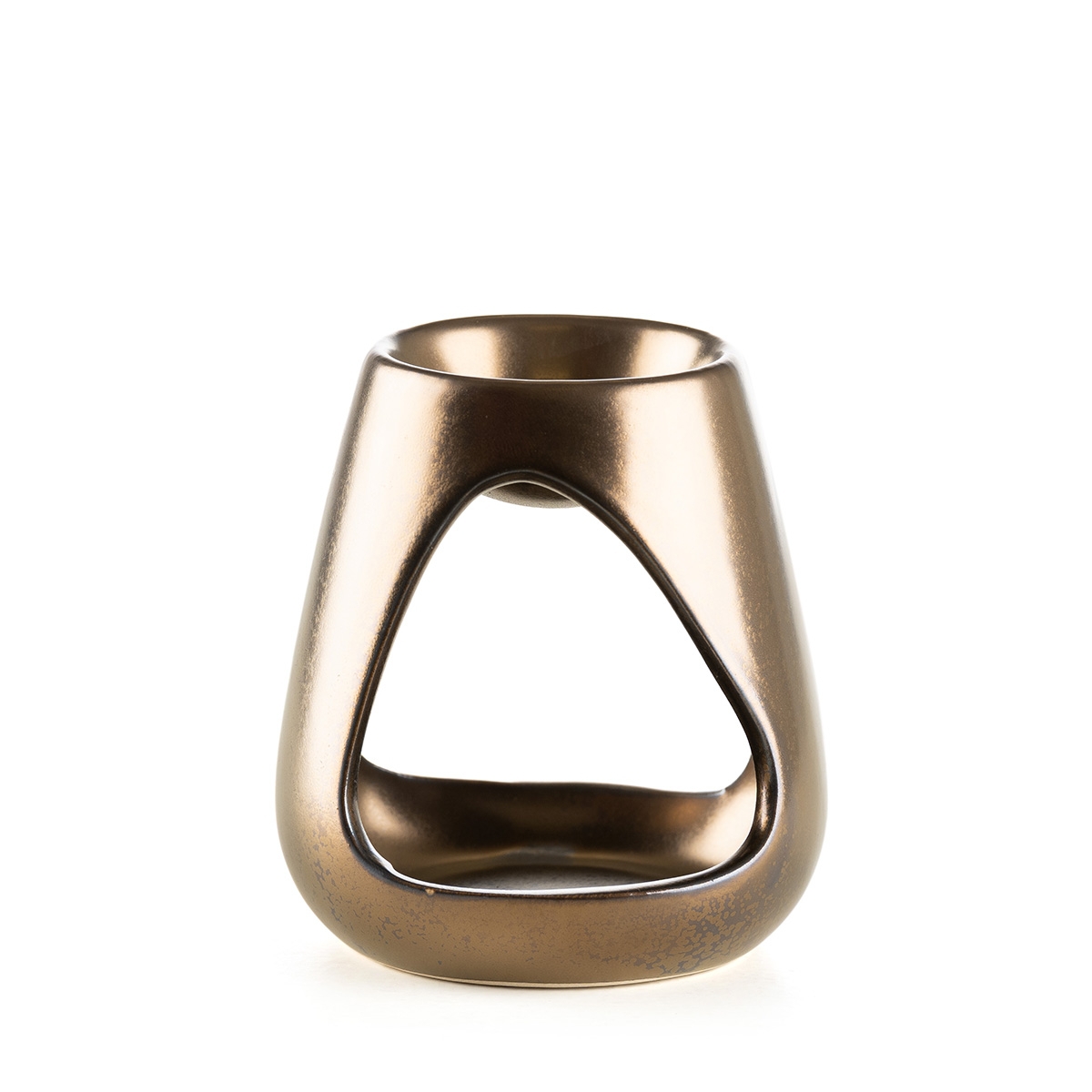 Lampe à parfum céramique "Vital" bronze