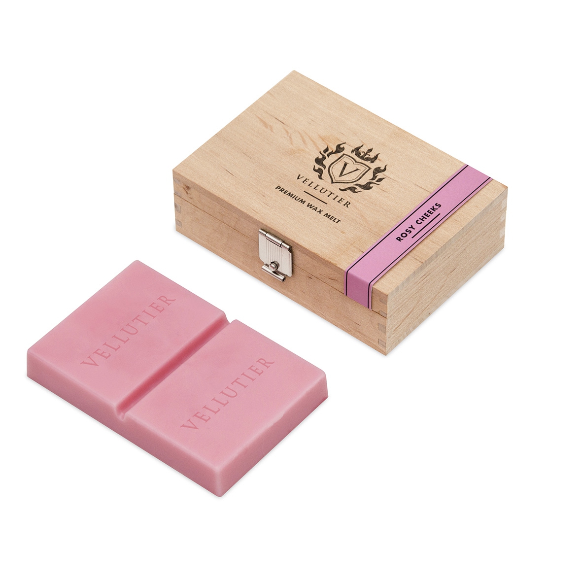 Rosy Cheeks Exklusiver Wax Melt 50g Holzbox