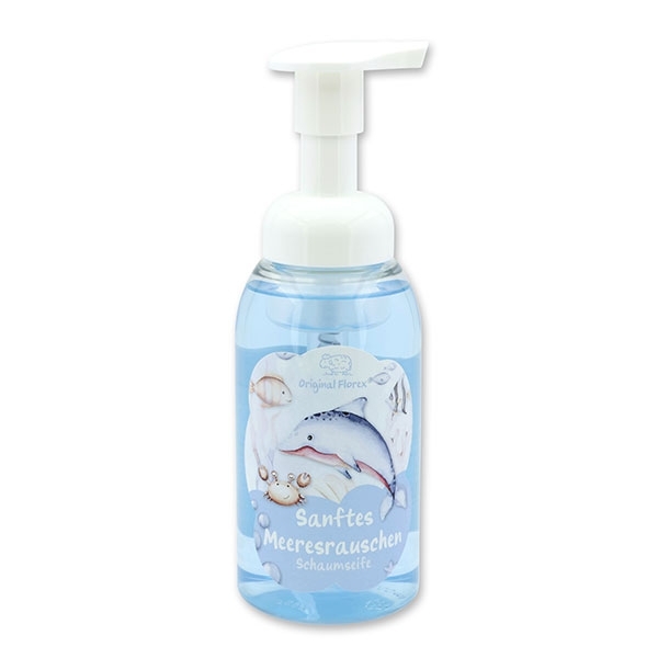 Schaumseife mit biologischer Schafmilch 300ml im Spender "Sanftes Meeresrauschen", Wolkenbrise
