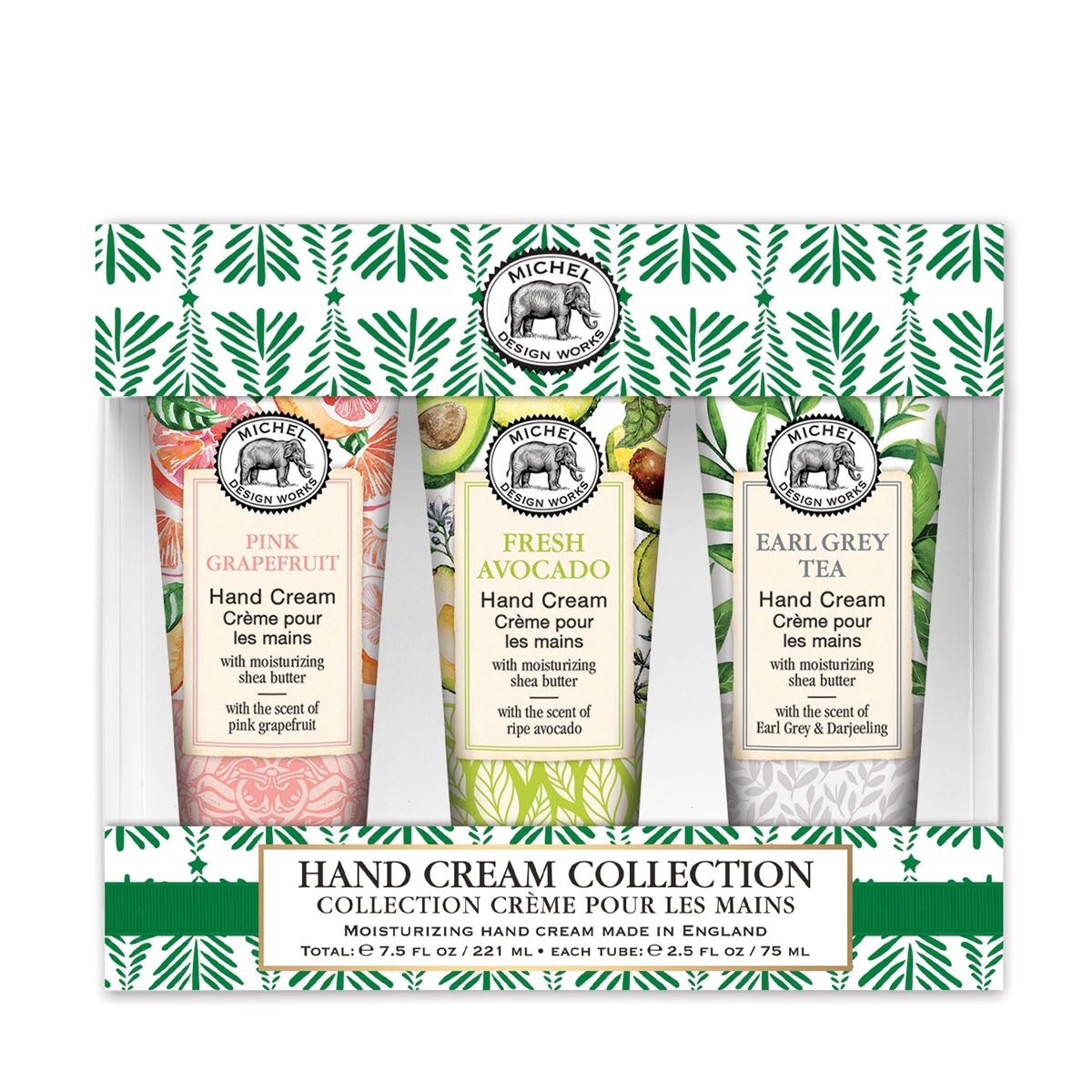 Handcreme Set 3 x 75ml (Grapefruit,  Avocado, Tea)