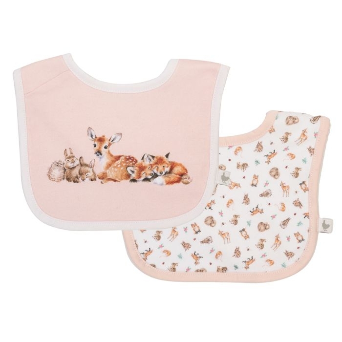 Waldtier "Little Forest" Lätzchen-Geschenkset Wrendale Designs