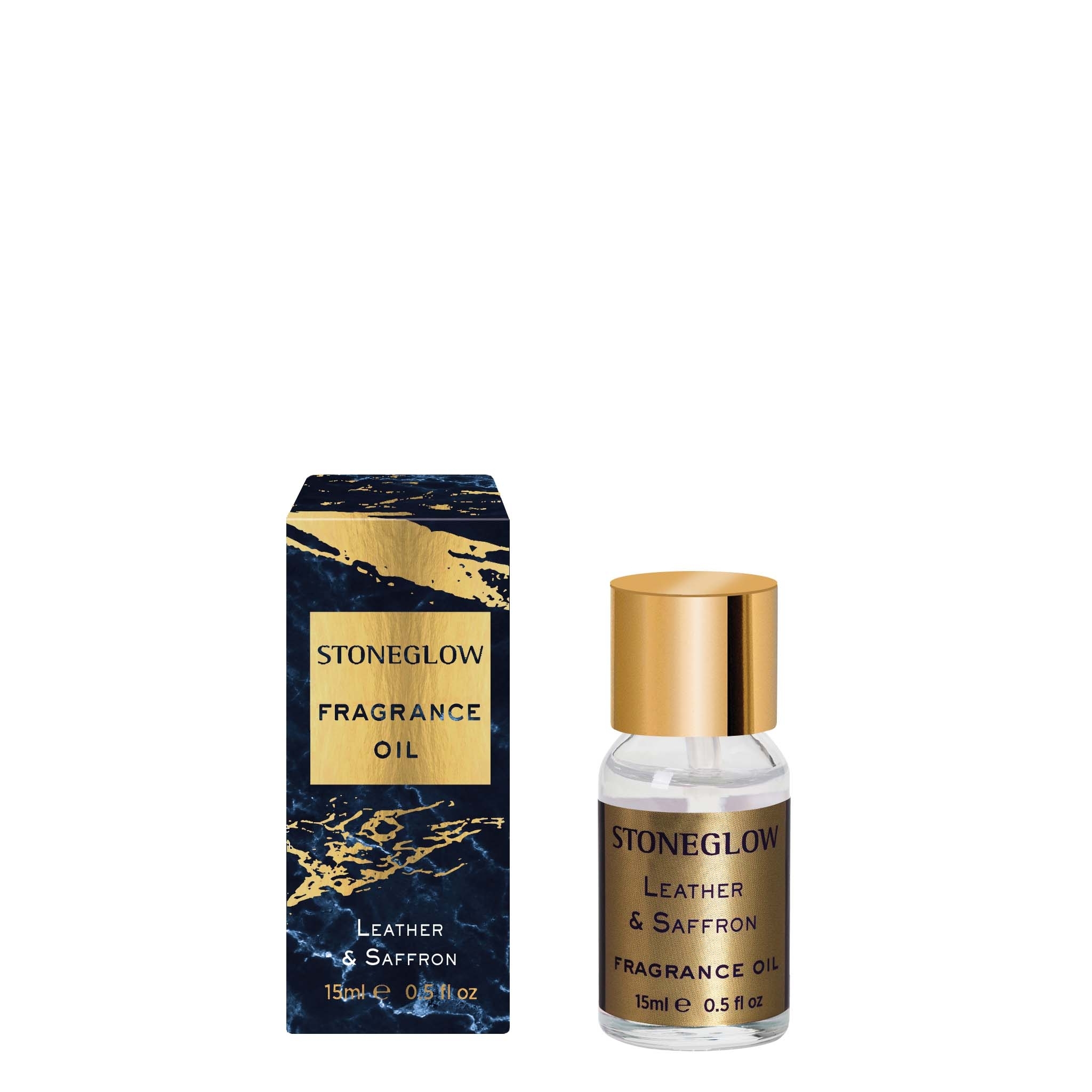 Luna Leather & Saffron Duftöl 15 ml für Spühnebeld