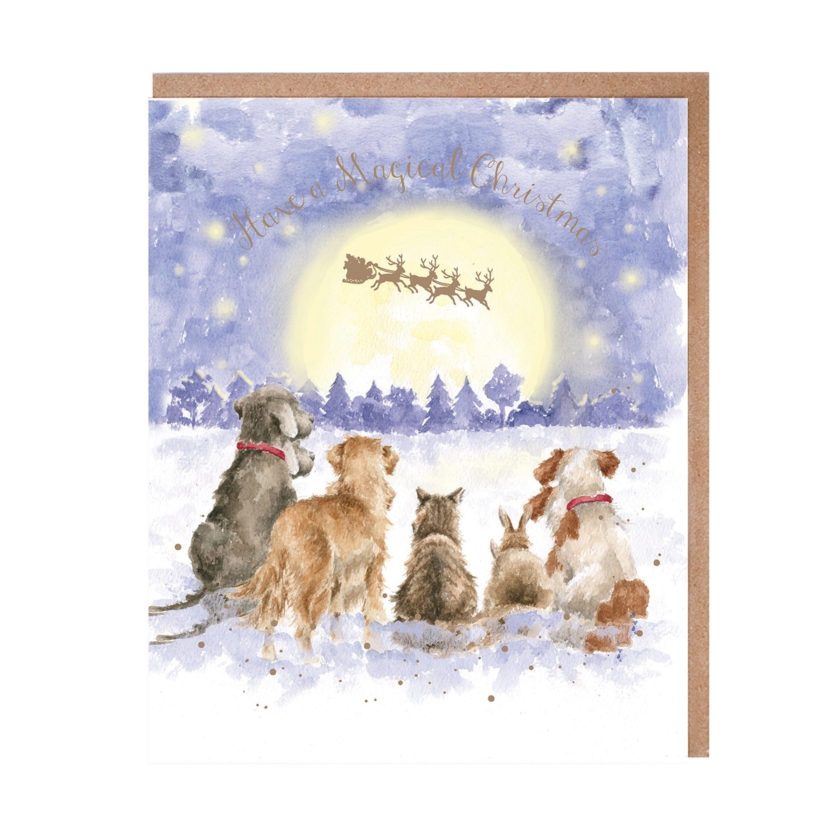 "The Magic of Christmas" Weihnachtskarten Wrendale Designs