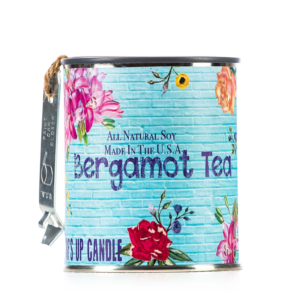 Bergamot Tea Can Surf's up 16oz de cire de soja