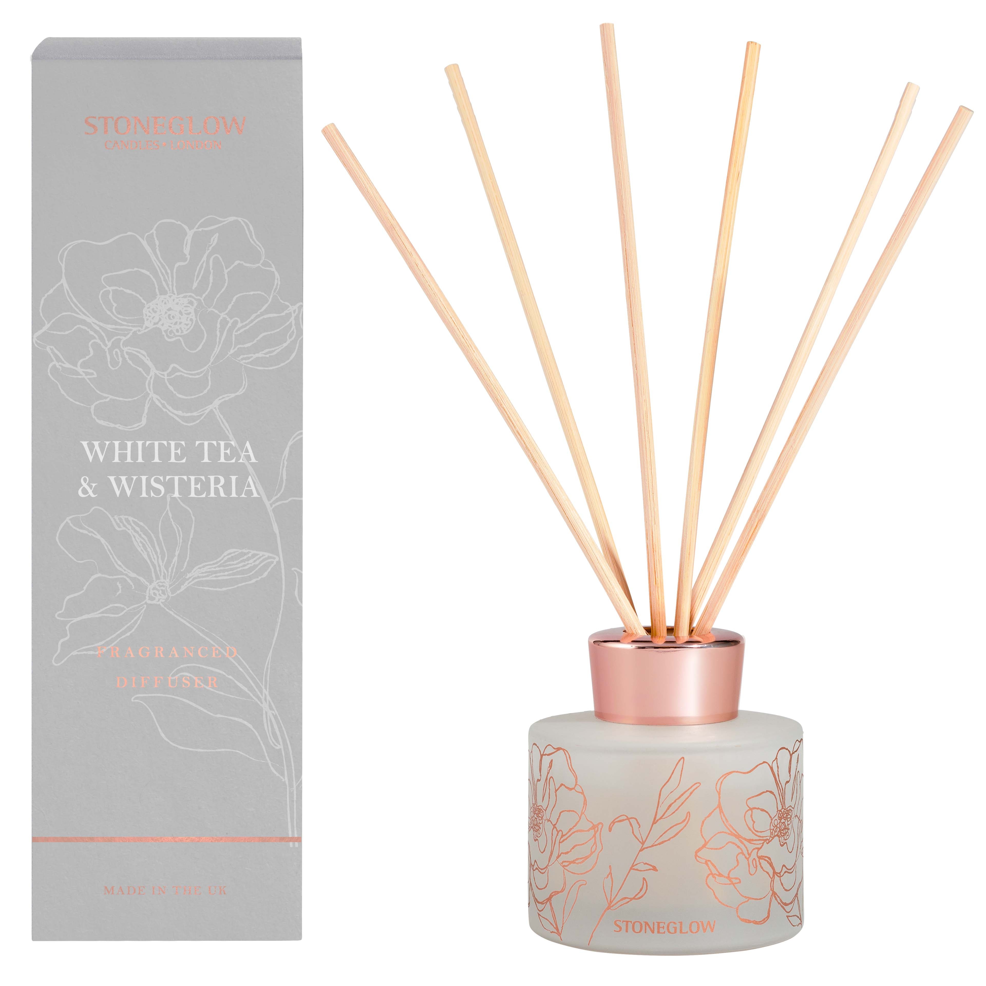 Day Flower White Tea & Wisteria Reed Diffuser 120m