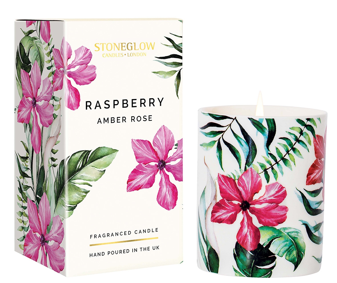 Urban Botanics- Raspberry& Amber Rose Tumbler 300g