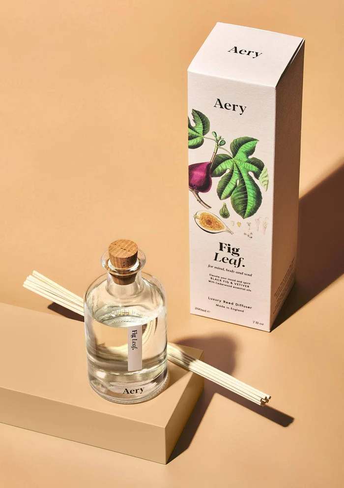 Feigenblatt Diffuser Aery Living - Schwarze Feige, Vetiver und Zedernholz