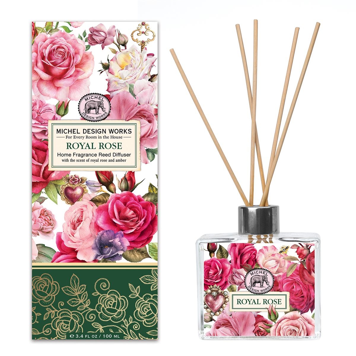 Royal Rose Diffuser 100ml Michel Design Works