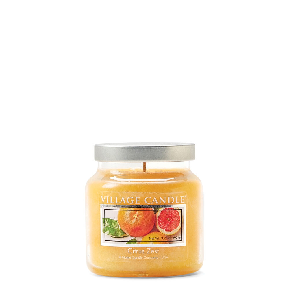 Citrus Zest Petit 3.75 oz Glas Village Candle