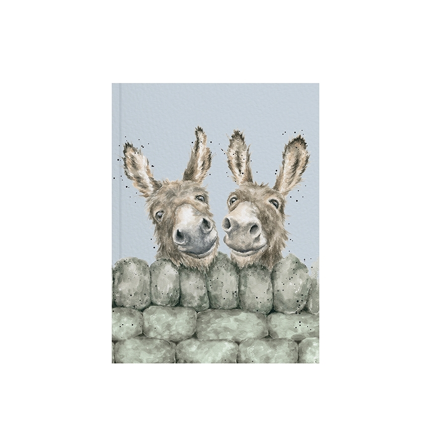 Esel A6 Notizblock "Hee Haw" 105 x 148mm Wrendale Designs