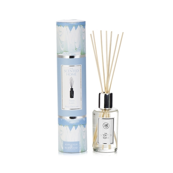 Fresh Linen 150ml Reed Diffuser The scented home Ashleigh & Burwood