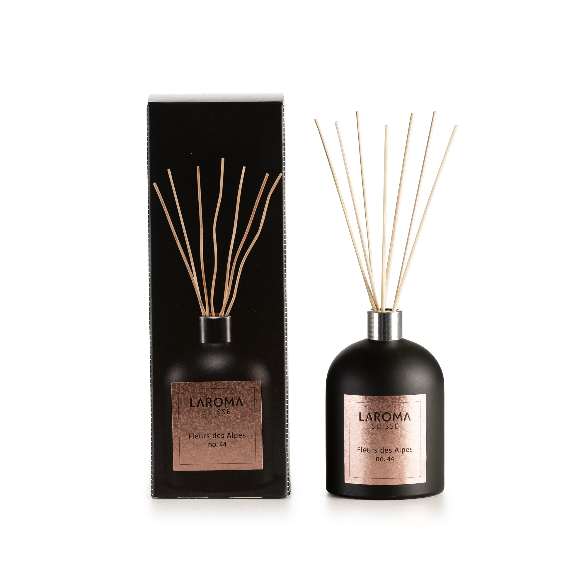 Fleur des Alpes Reed Diffuser black 100ml Black Roségol