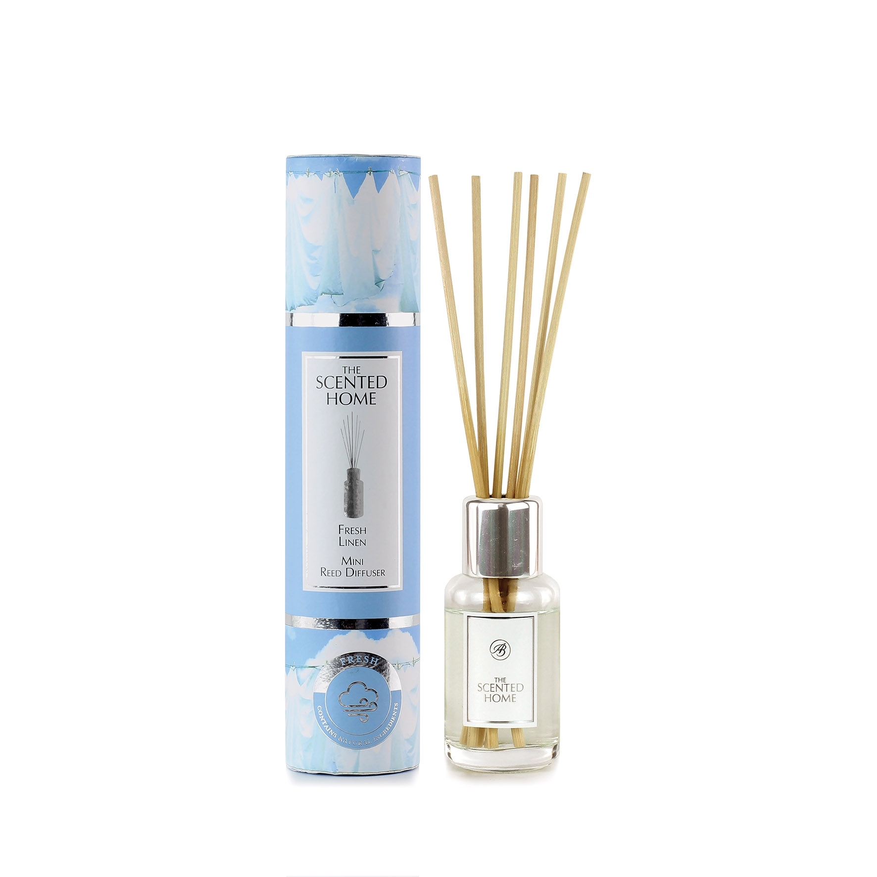 Fresh Linen Reed Diffuser 50ml edle Verpackung Ashleigh Burwood