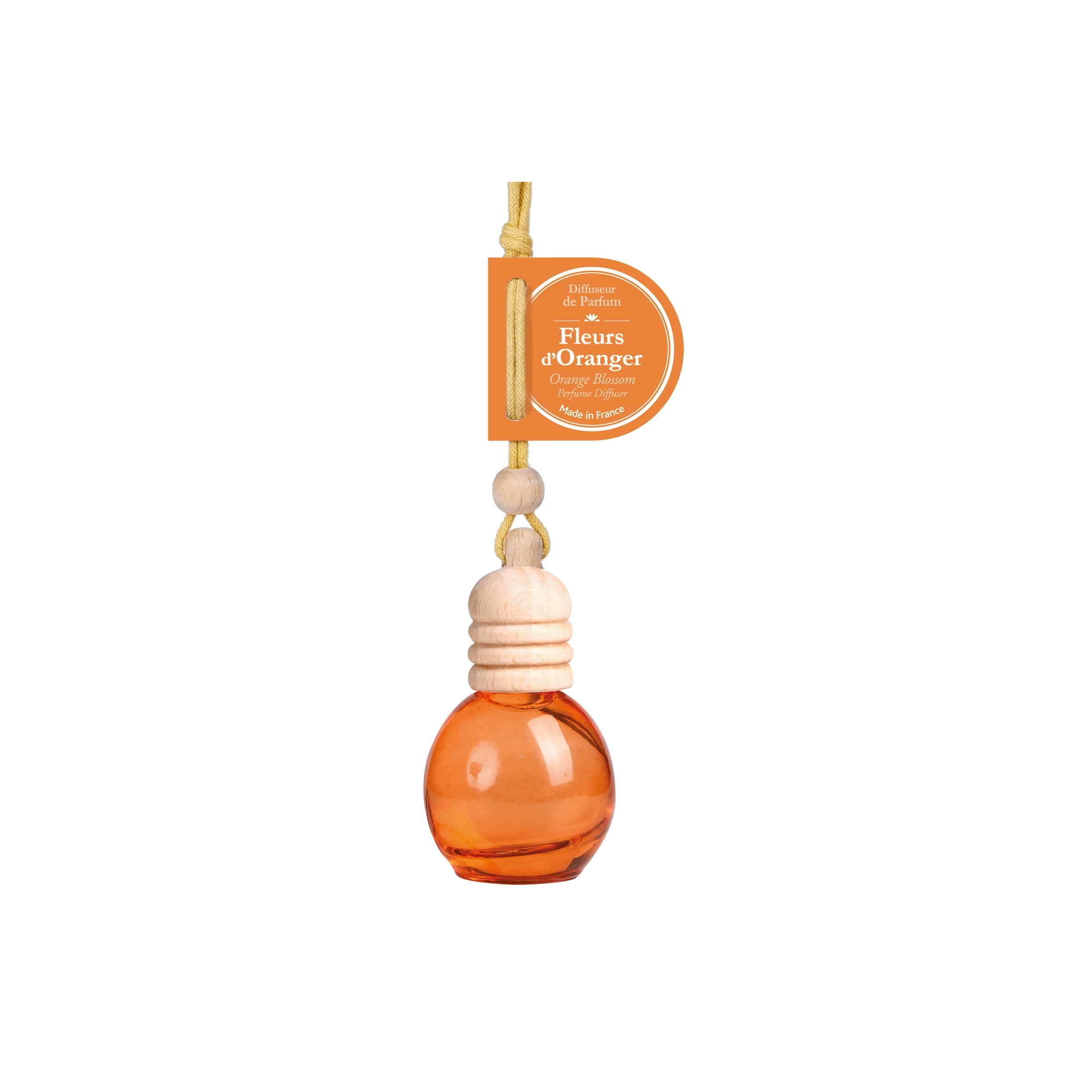 Orangenblüten Autoduft Fahrzeug-Duftspender zum Aufhängen 10ml Esprit Provence
