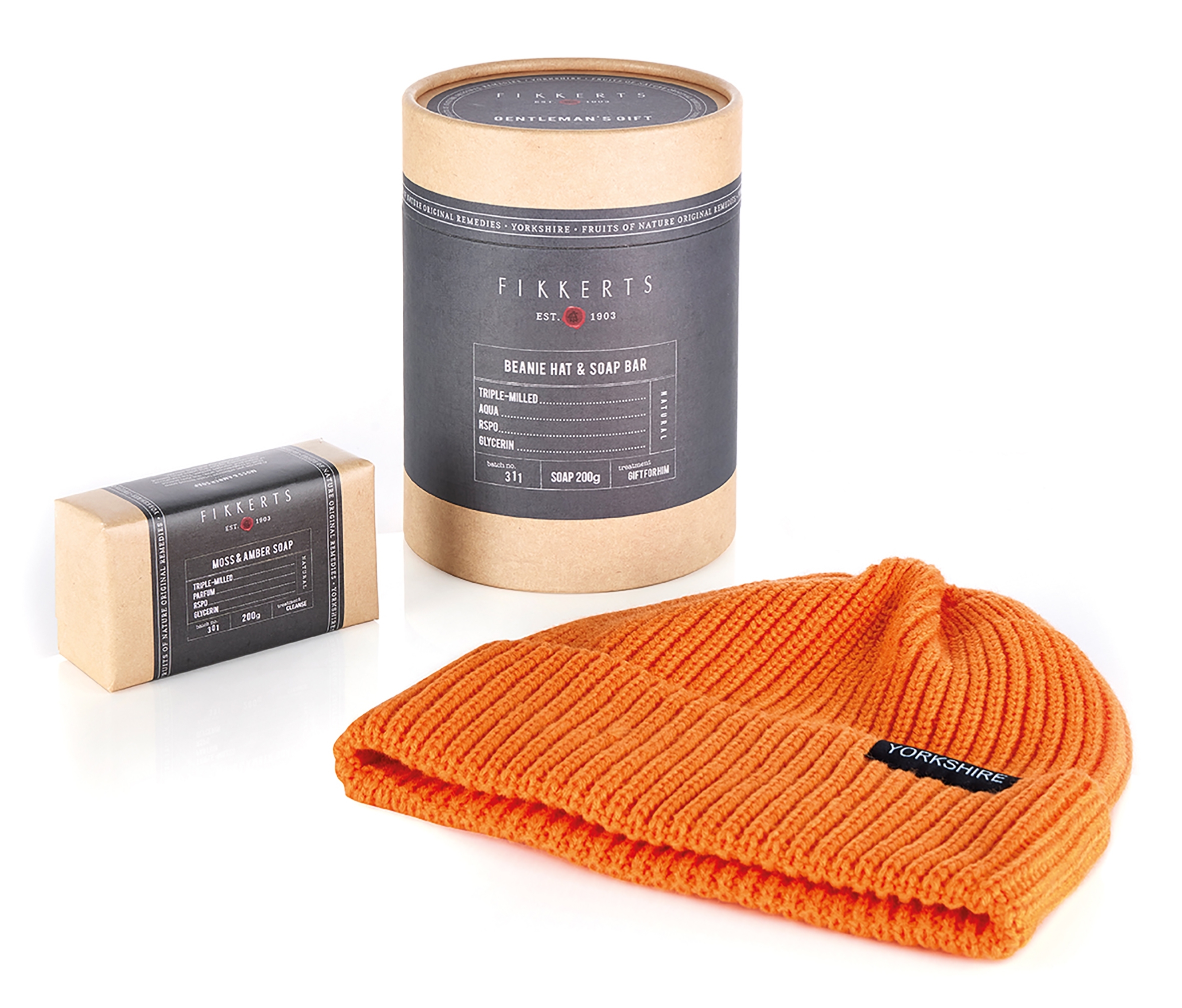 Mütze & Seife Geschenkset Genleman's für Männer For Men