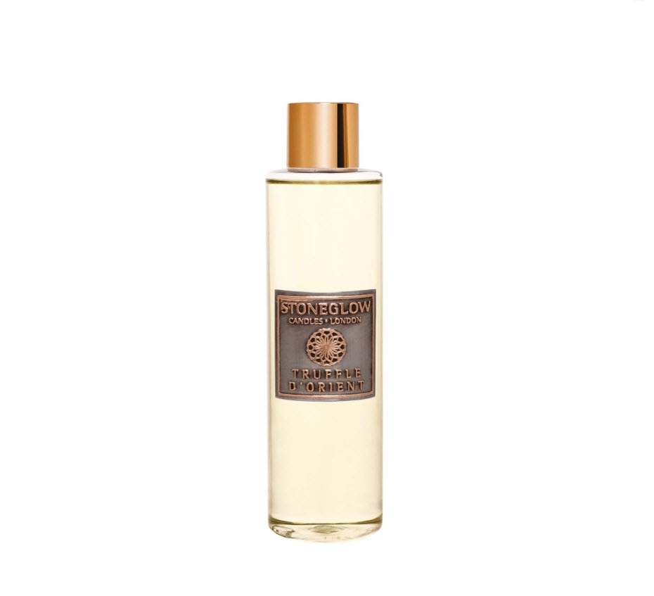 Truffle D’Orient Reed Diffuser Refill 200ml Metallique Collection Stoneglow Candles