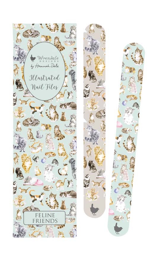 Nagelset "Feline Friends" 190 x 50 x 5mm Wrendale Designs