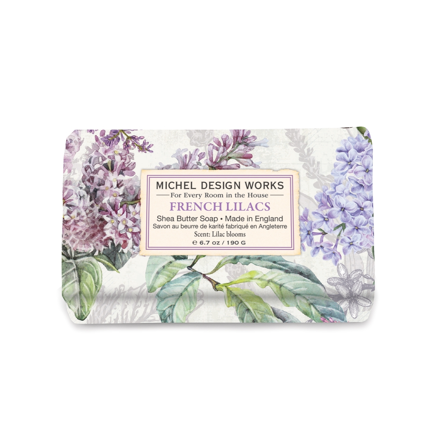 French Lilacs Seife edel verpackt Michel Design Works