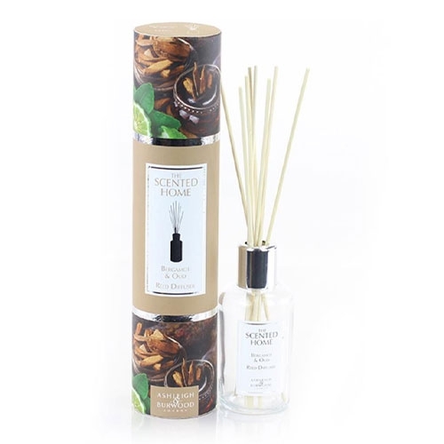Bergamot & Oud 150ml Reed Diffuser The Scented Home Ashleigh & Burwood