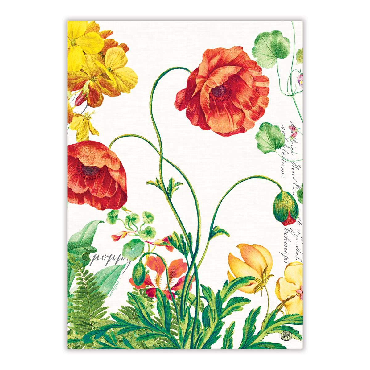 Poppies and Posies Torchon Michel Design Works