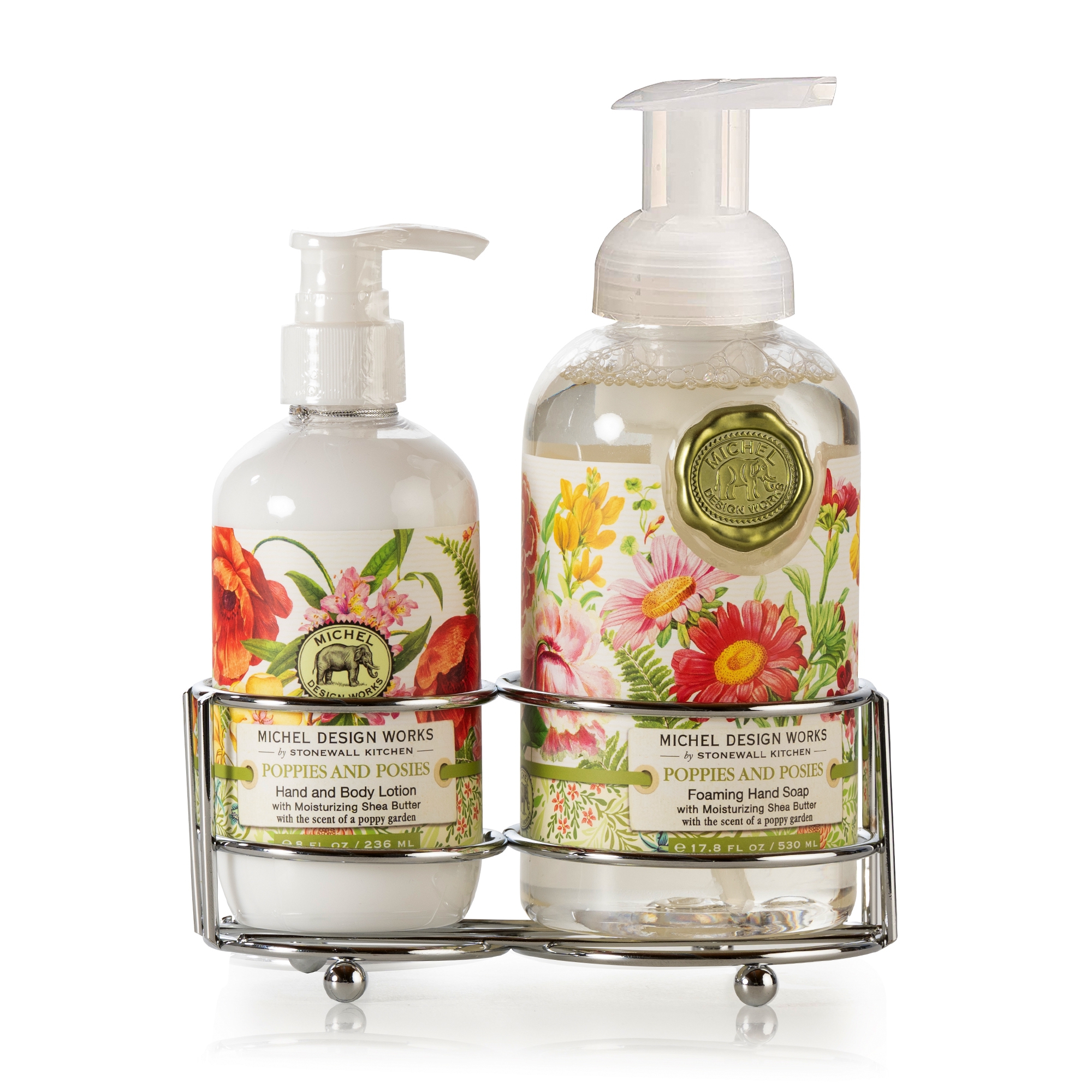 Poppies and Posies Handcare Caddy 530ml MDW