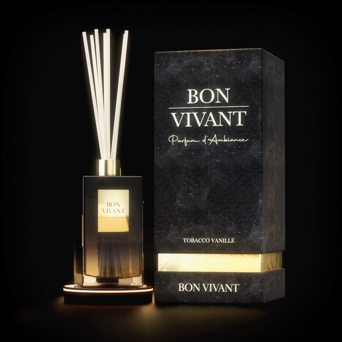Tobacco Vanille 500ml Diffuser Bon Vivant