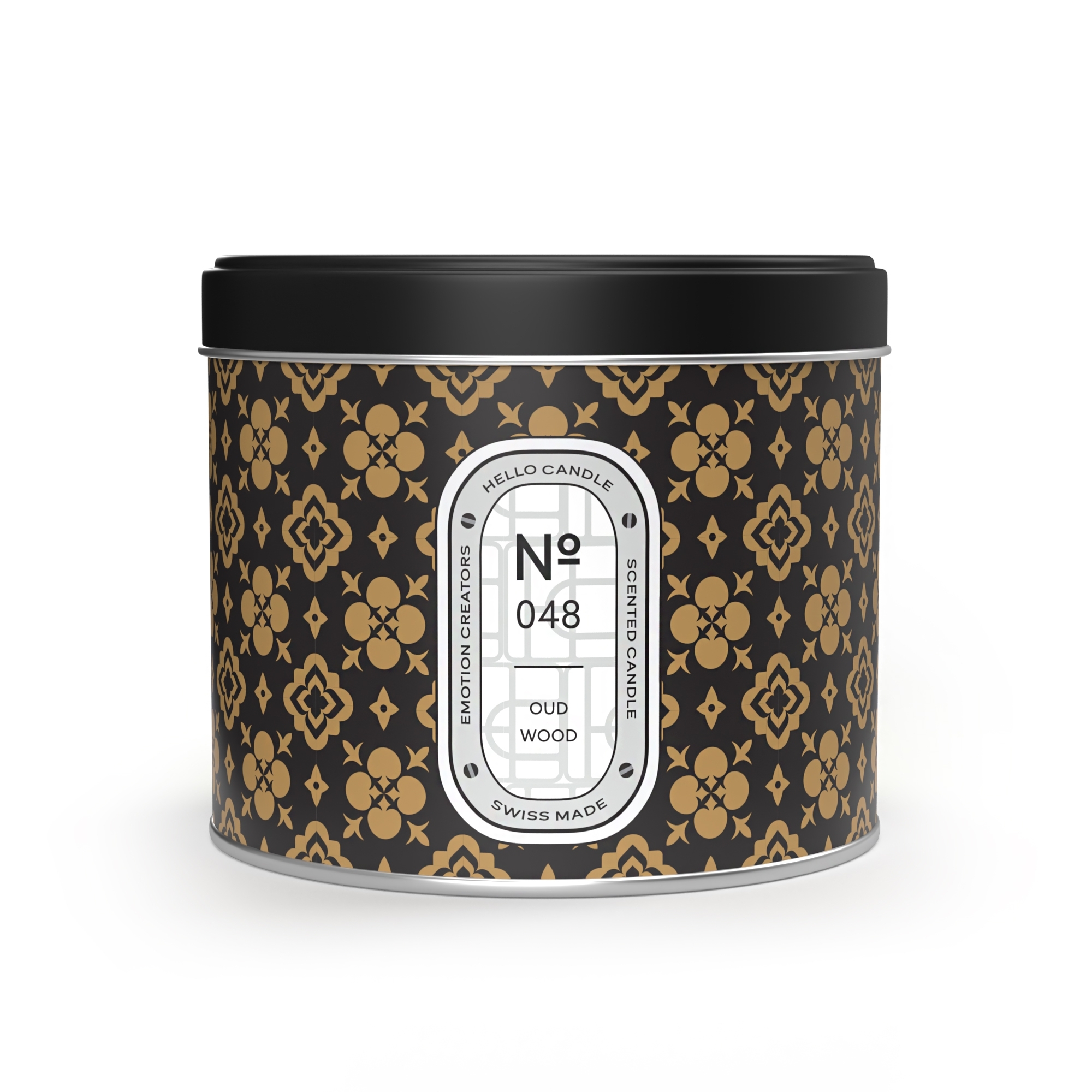 Oud Wood N°48 Duftkerze 500 ml Hello Candle