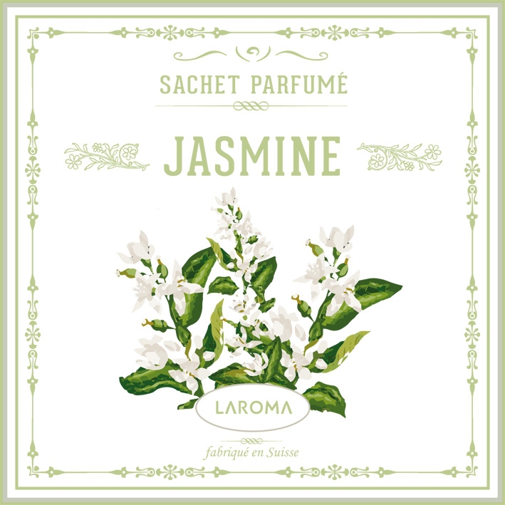 Jasmine Duftsachet Suisse120x120mm