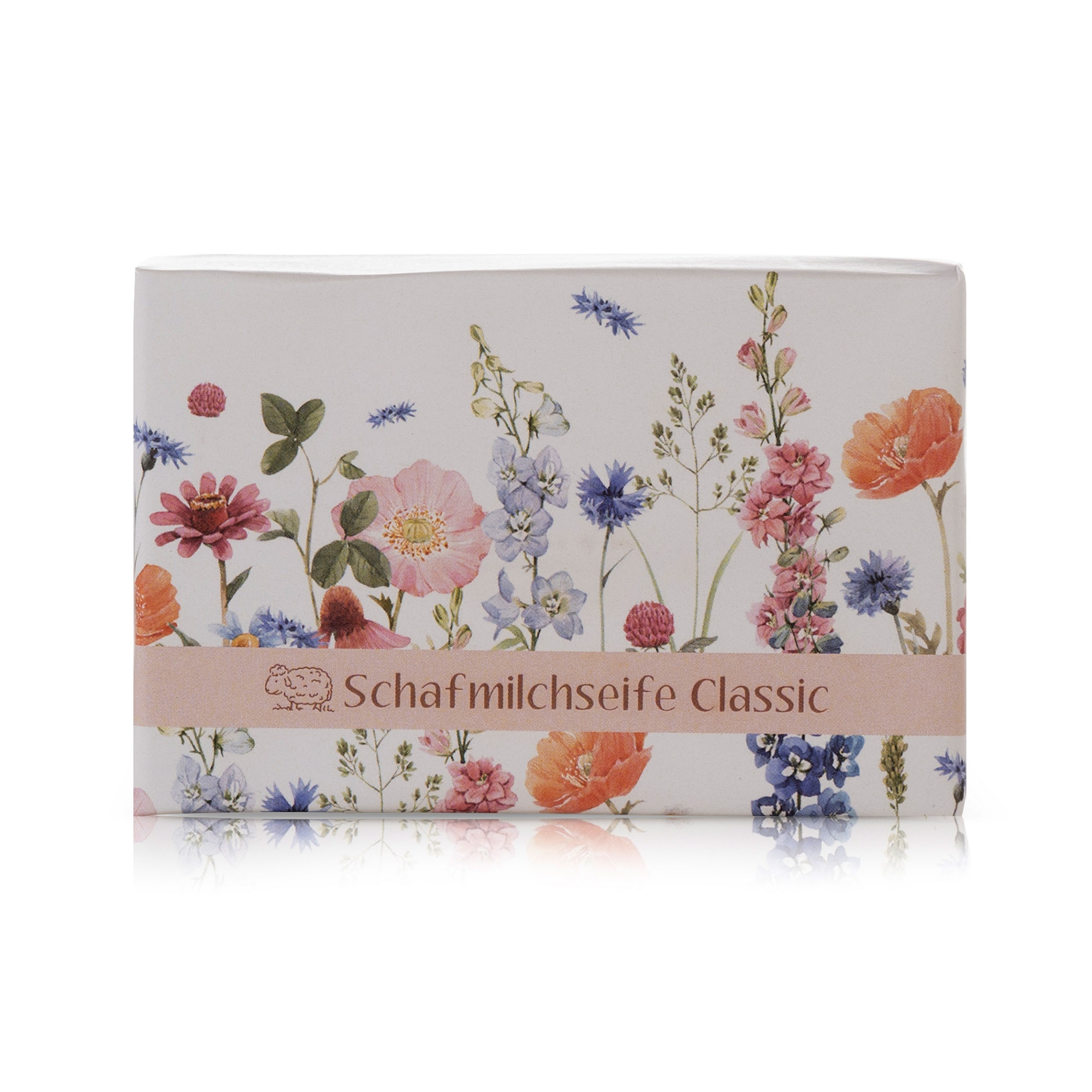 Seife Schafmilch 150g Classic "Blütenzart" Motiv 4