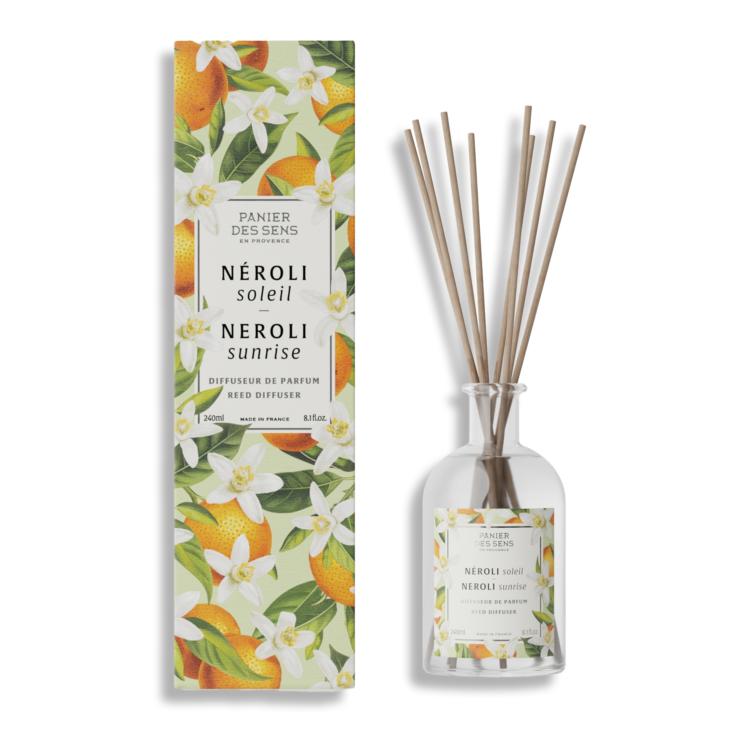 Néroli Soleil Diffuser 245ml Ambiente Panier des Sens