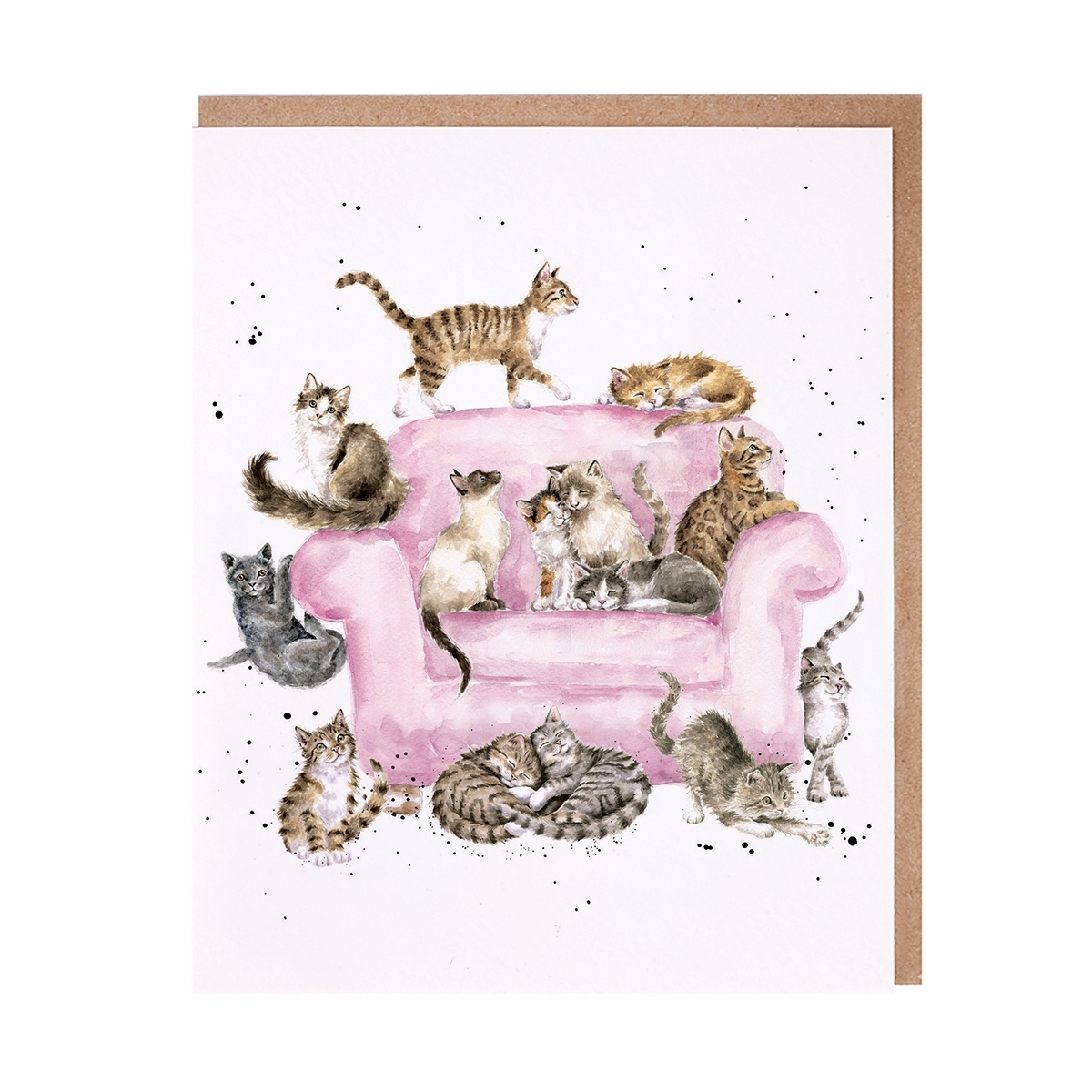 Katze "Cattitude" Wrendale Designs