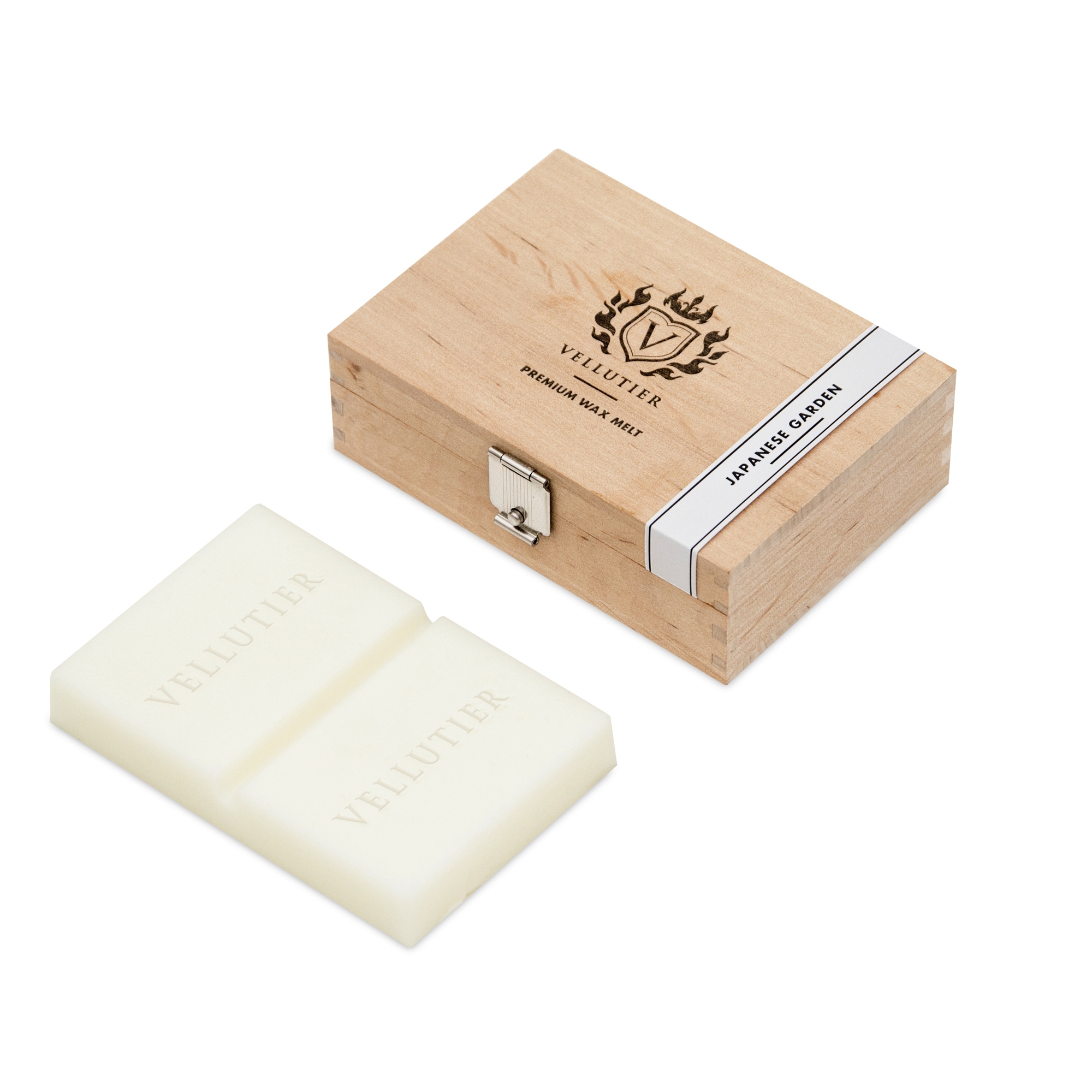 Japanese Garden Exklusiver Wax Melt 50g Holzbox