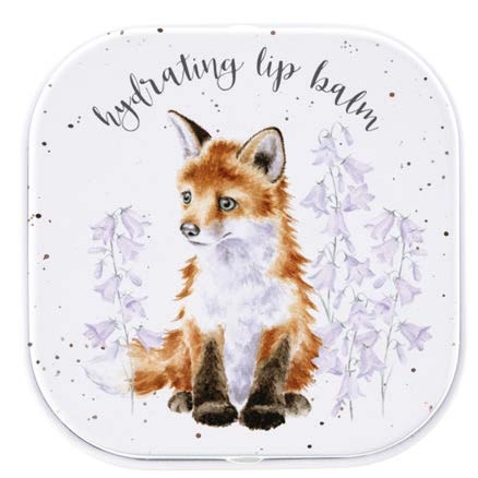 Fuchs Lippenbalsam "Stay Clever Little Fox" 45mm x 45mm x 15mm Wrendale Designs