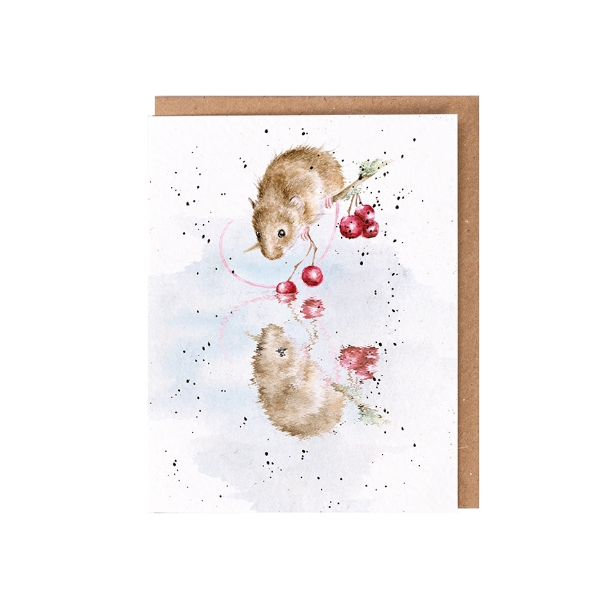Maus- Karte "The Berry Best" Wrendale Designs