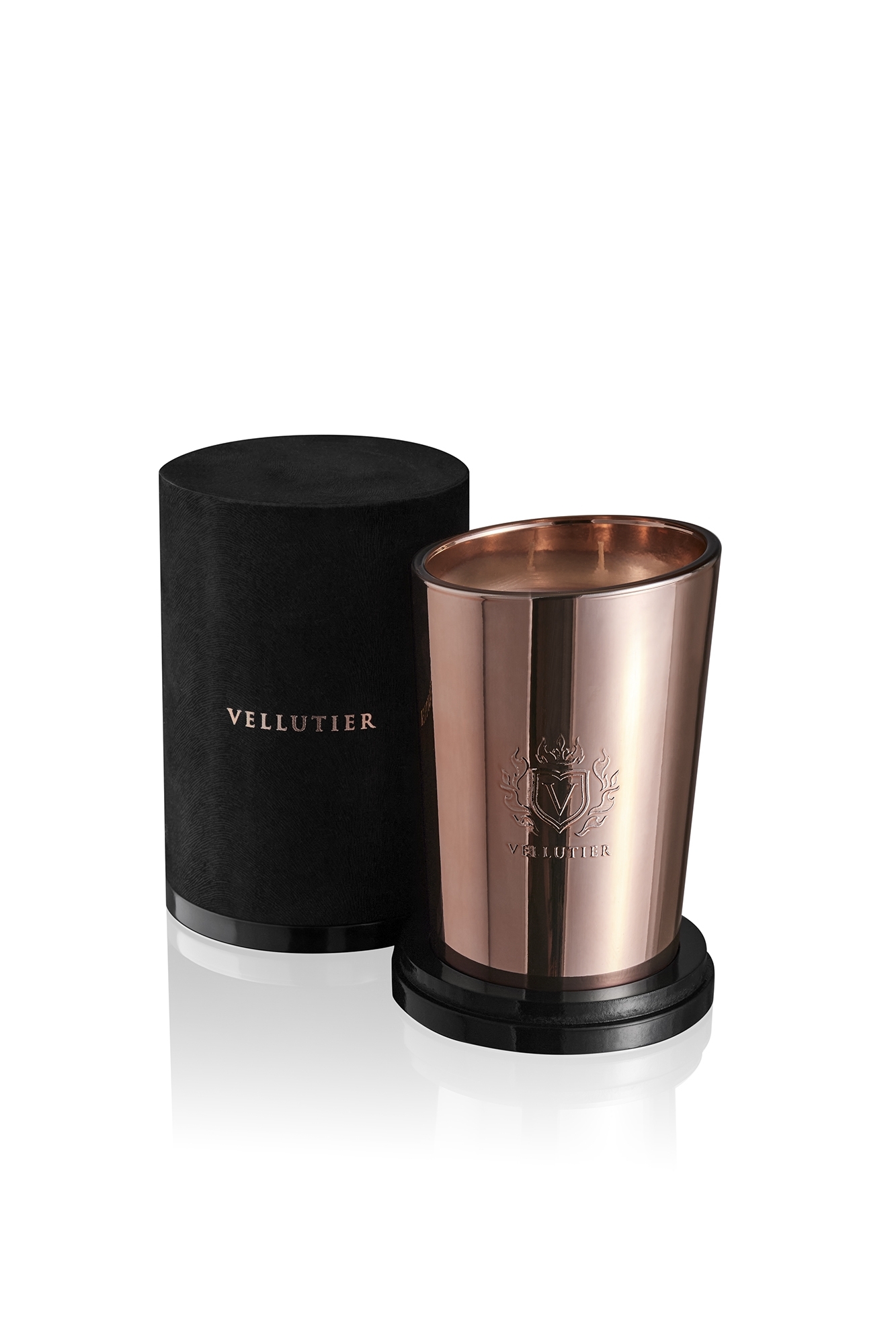 Pink Aurora Prestige Vellutier 1400g Roségold Topedle schwarze Box