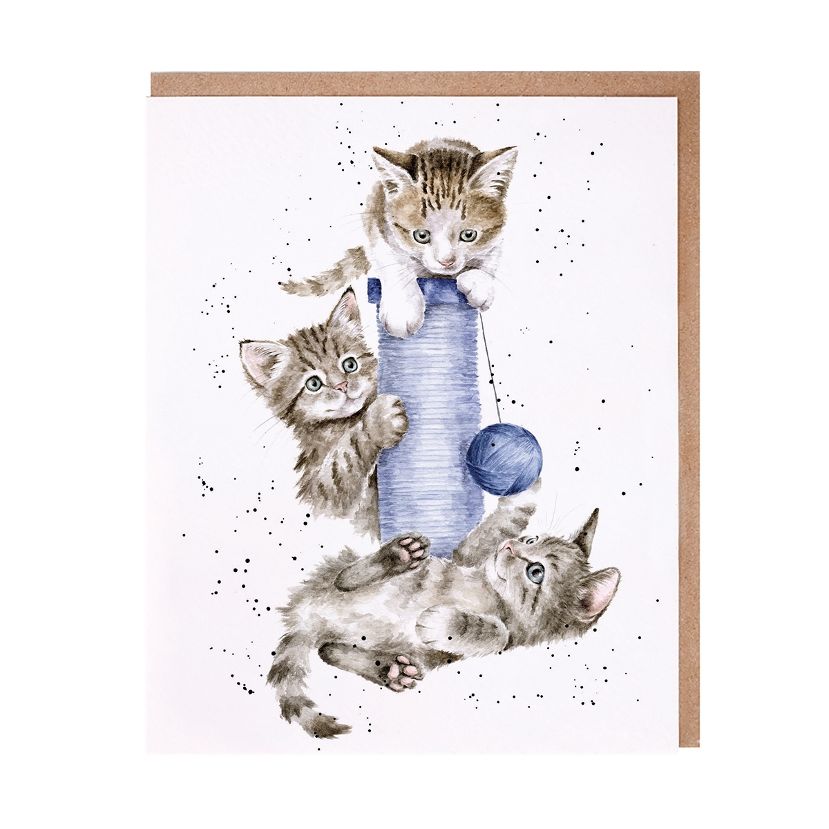 Katzen "Three's a Crowd" Wrendale Designs