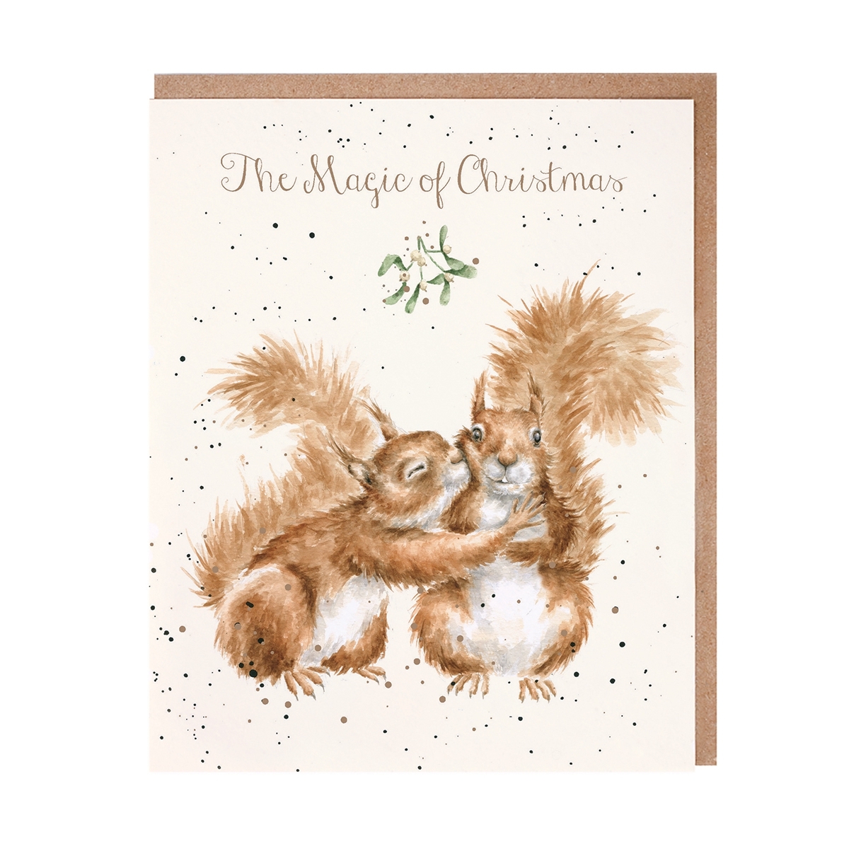The Magic of Christmas "Wishing you a very Merry Christmas" Weihnachtskarten Wrendale Designs